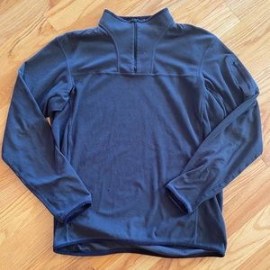 Arc’Teryx men’s gray fleece size Large